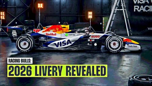 Racing Bulls reveals new-look VCARB03 livery for F1 2026