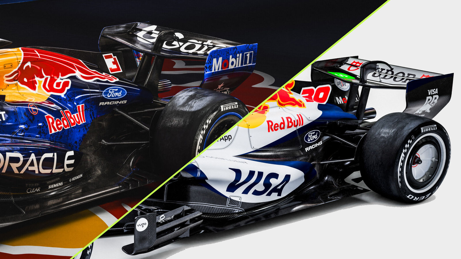 RB22 & VCARB03 rear wing comparison