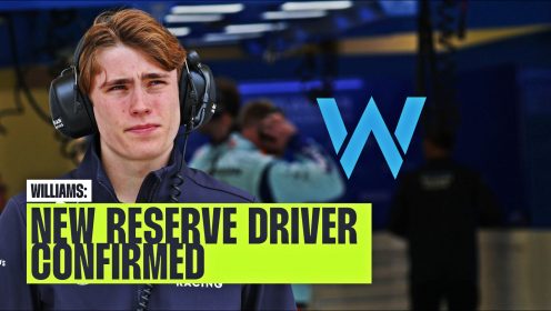 Williams confirm new F1 2026 reserve driver as academy takes shape