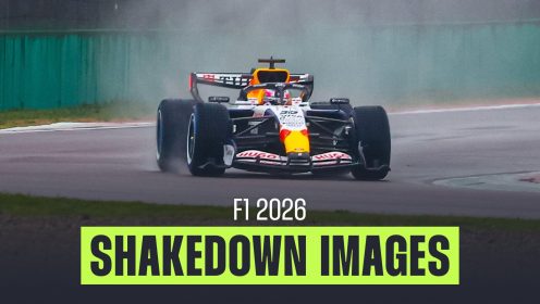 Every F1 2026 shakedown image revealed as teams begin pre-season running