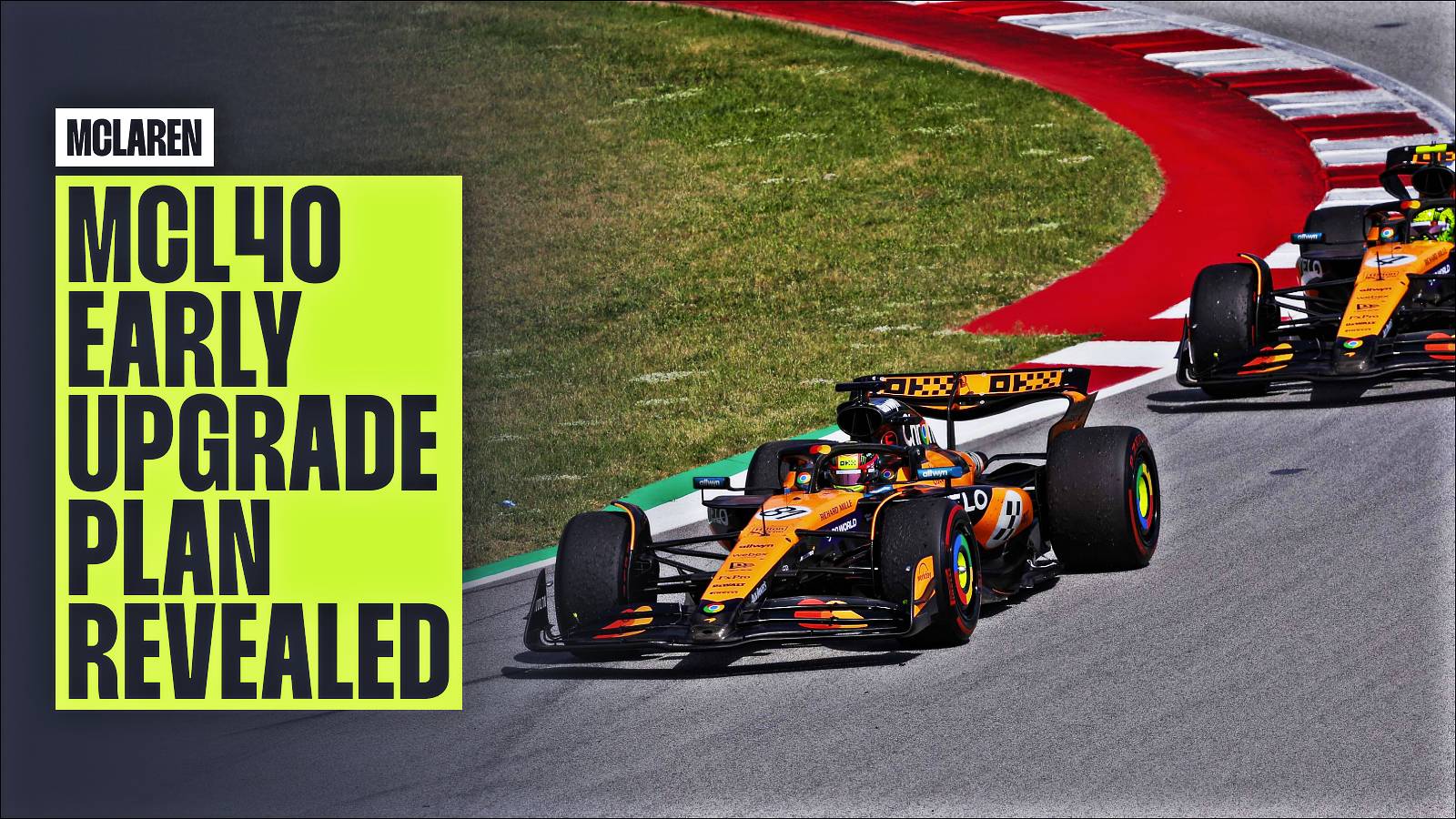 Why McLaren is resisting early upgrade temptation with MCL40