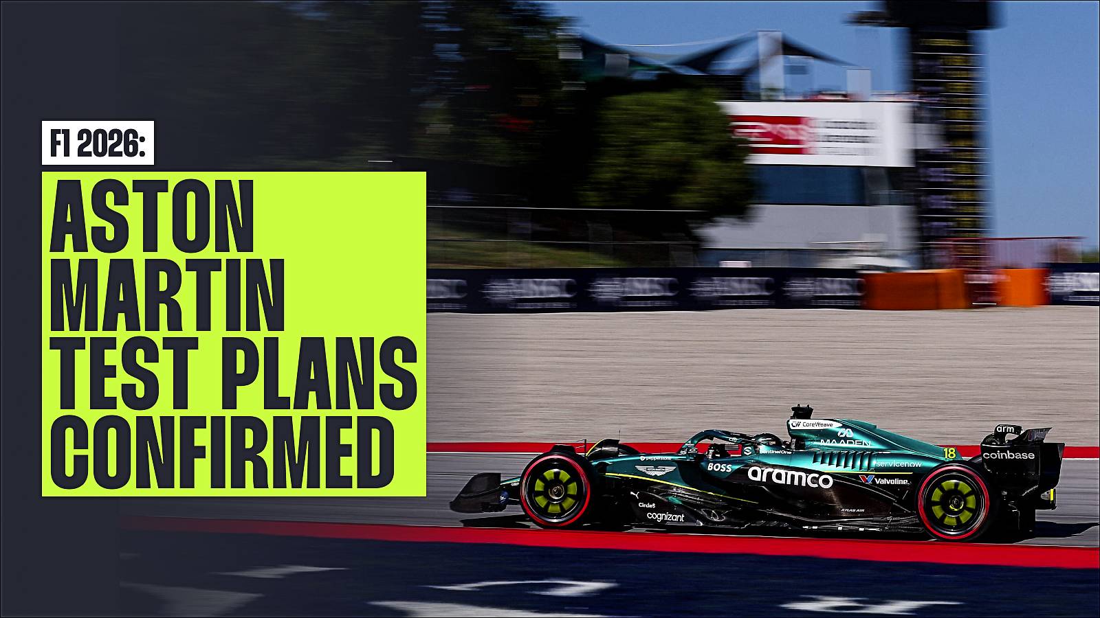 Aston Martin confirms late start to F1 2026 testing as Barcelona plans announced
