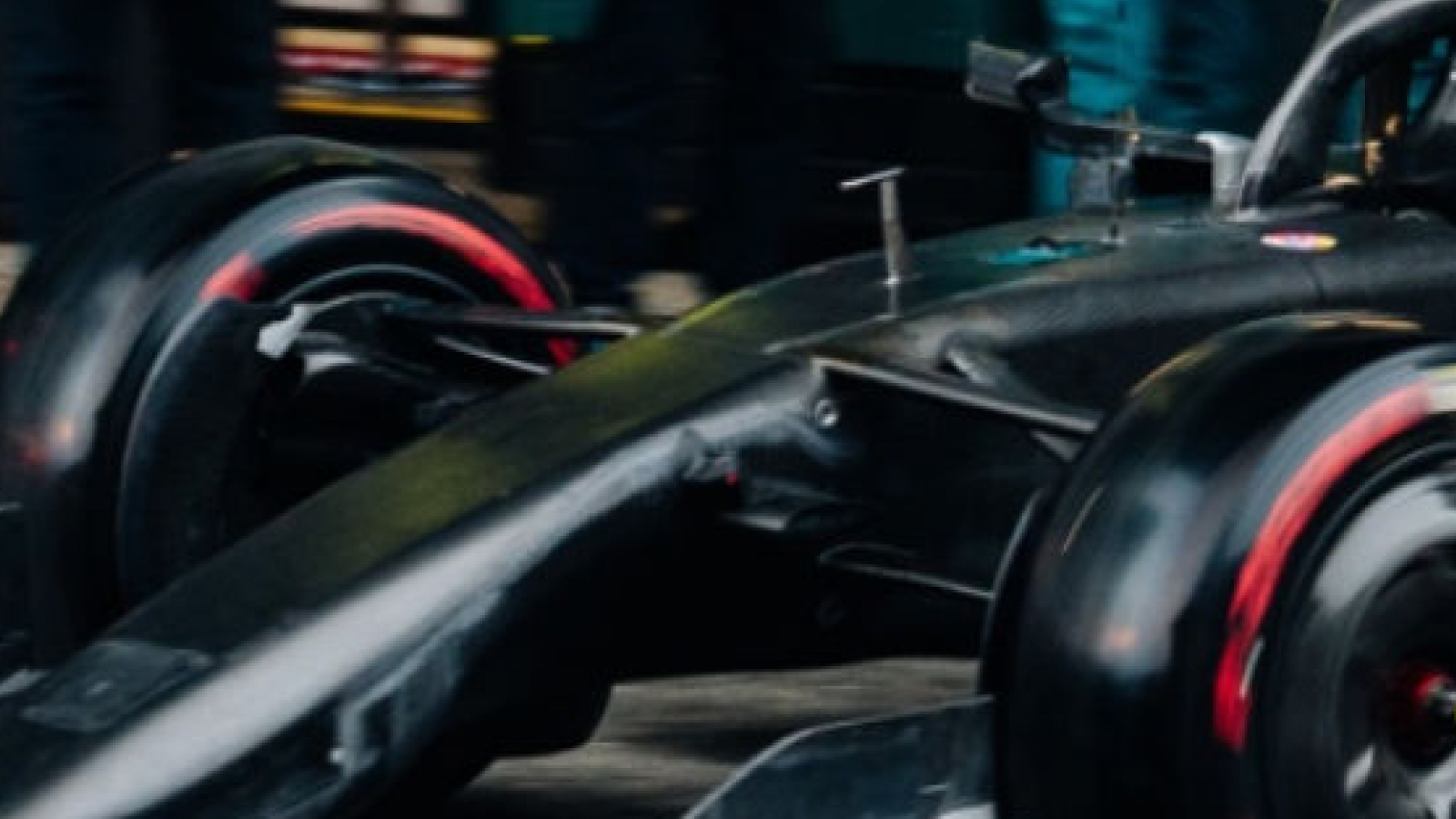 Aston Martin AMR26 front suspension