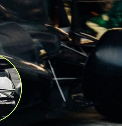 Aston Martin AMR26 rear suspension