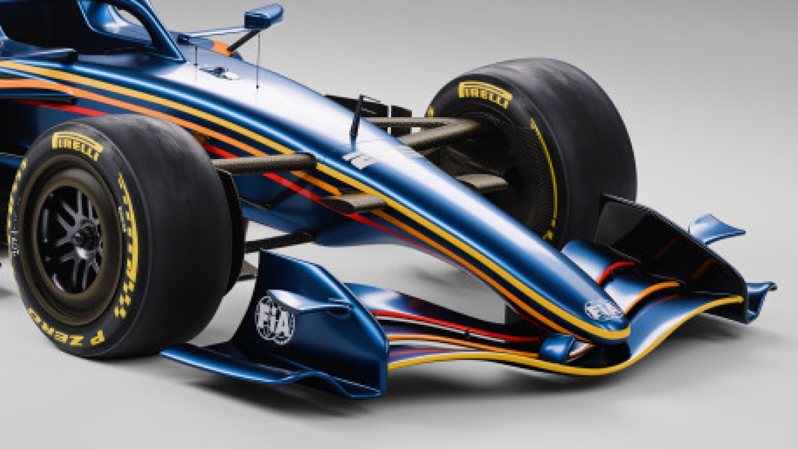 2026 FIA car model - front end