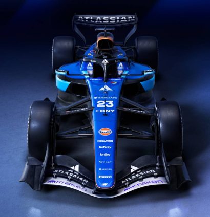 The Williams FW48 from above.