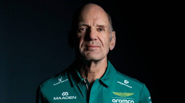 Aston Martin's Adrian Newey at the start of 2026.