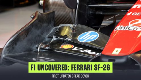 Ferrari unveil first SF-26 upgrade with bold front wing rethink