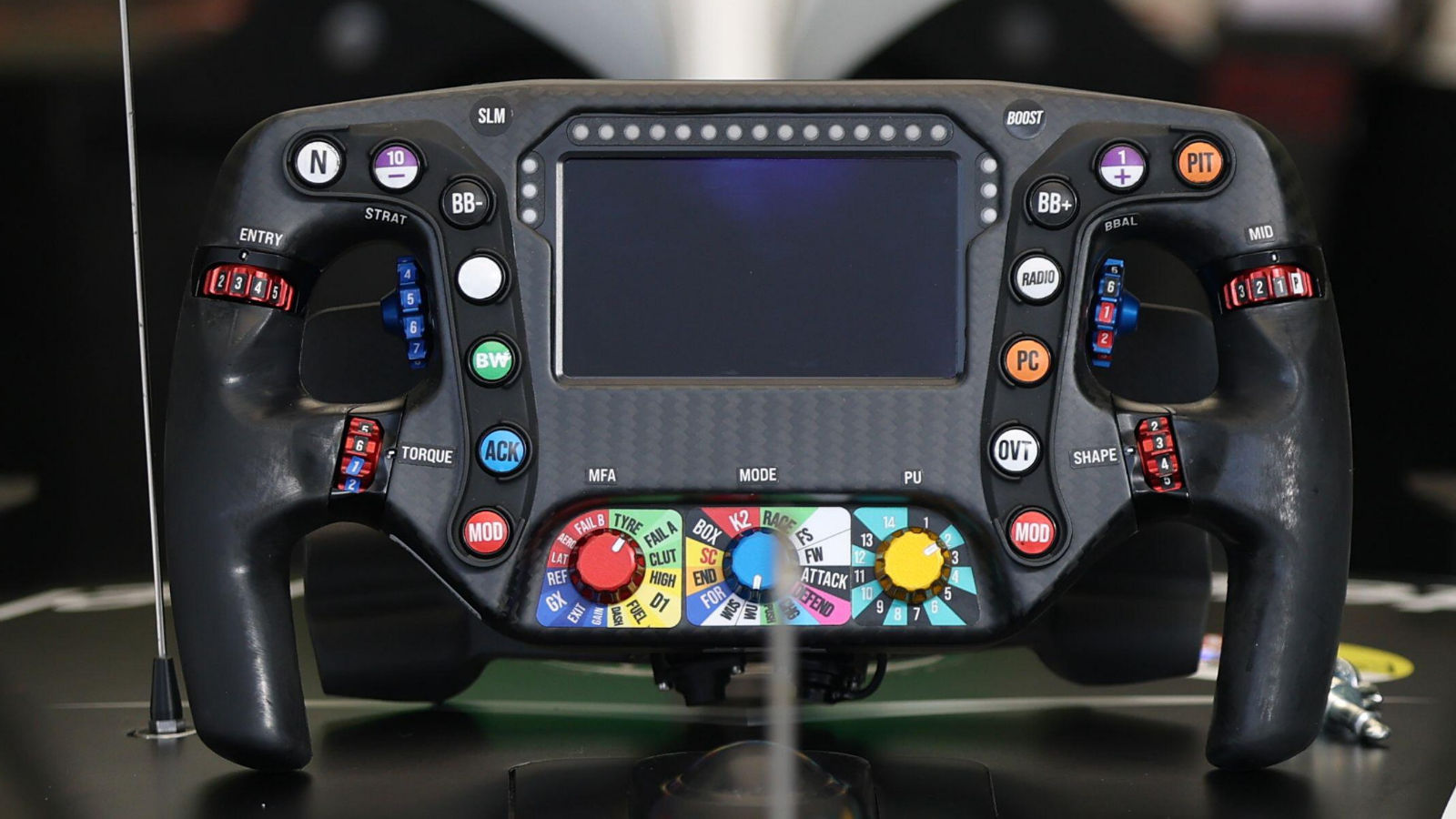 Cadillac steering wheel