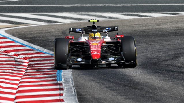 F1 Testing: Norris sets Bahrain pace as Hamilton unveils Ferrari’s radical rear wing