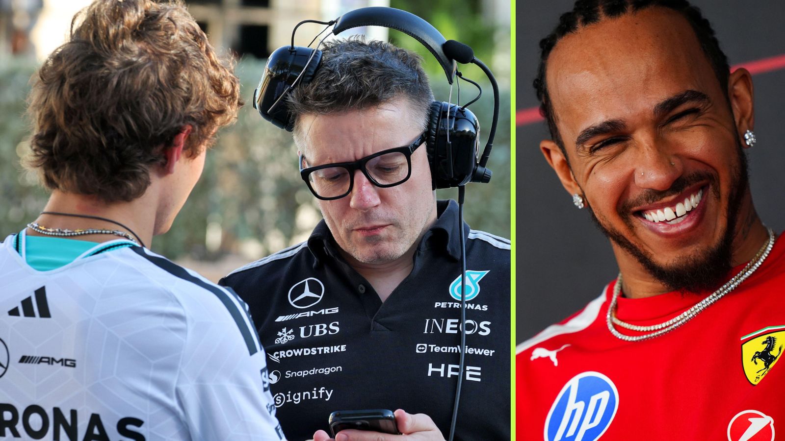Lewis Hamilton gets front-row seat as Antonelli pays for Bono birthday prank