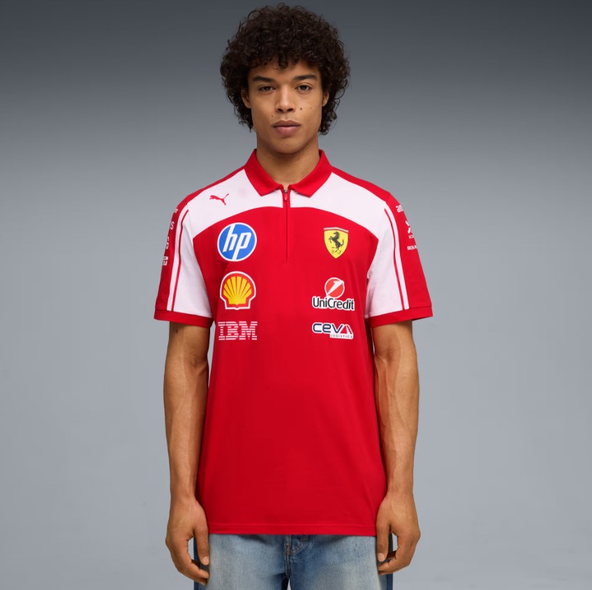 The Ferrari teamwear