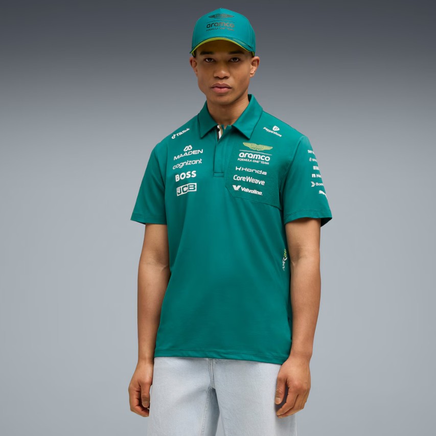 The Aston Martin teamwear