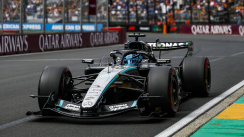 Australian GP: Russell tops FP3 as Antonelli crashes heavily in Mercedes