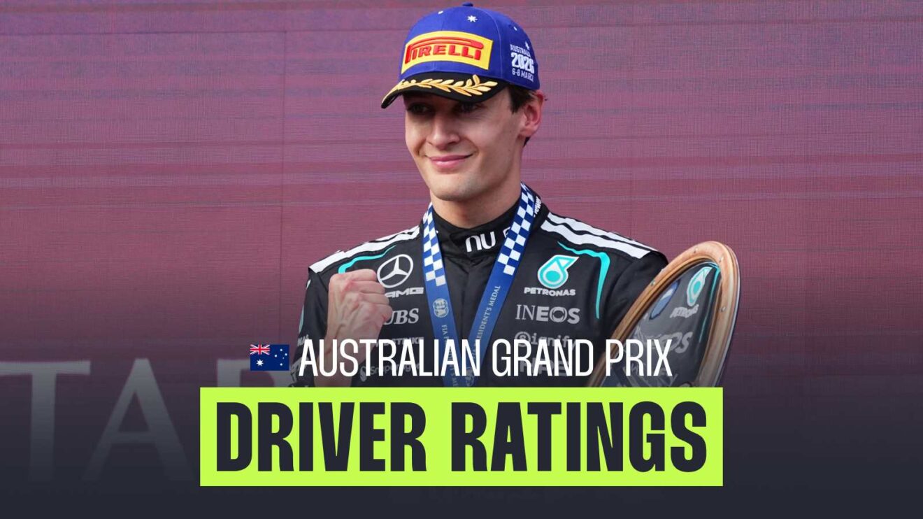 F1 2026 driver ratings at the Australian Grand Prix.