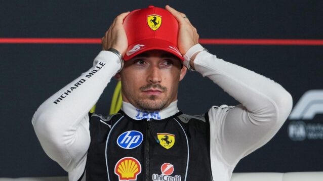 Unbroadcast clip shows Charles Leclerc making ‘Mario Kart’ comparison of new F1 2026 feature