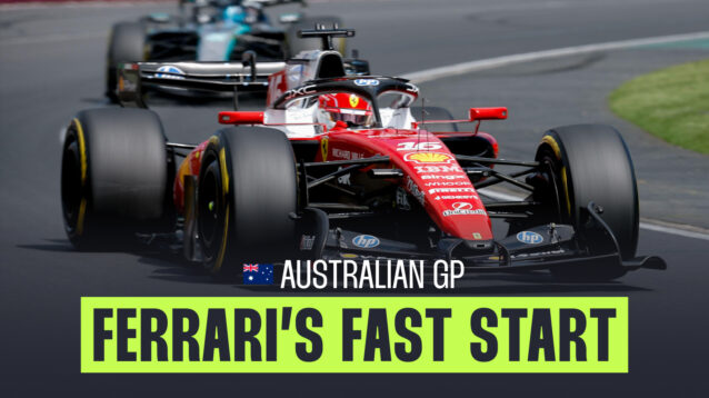 Ferrari telemetry data explains secrets behind epic Australian GP start