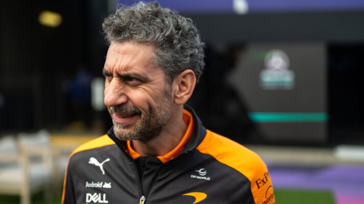 Andrea Stella of McLaren in Australia