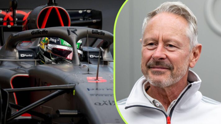 Gabriel Bortoleto and Jonathan Wheatley, pictured during the Audi F1 debut race in Australia.