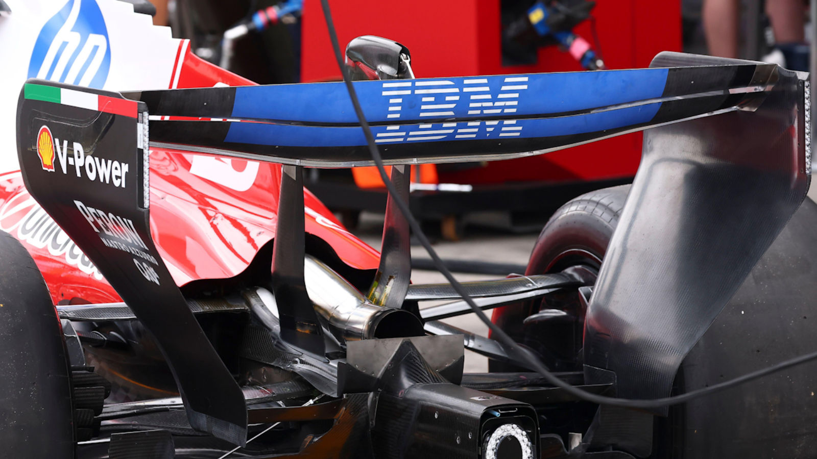 Ferrari SF-26 rear end detail