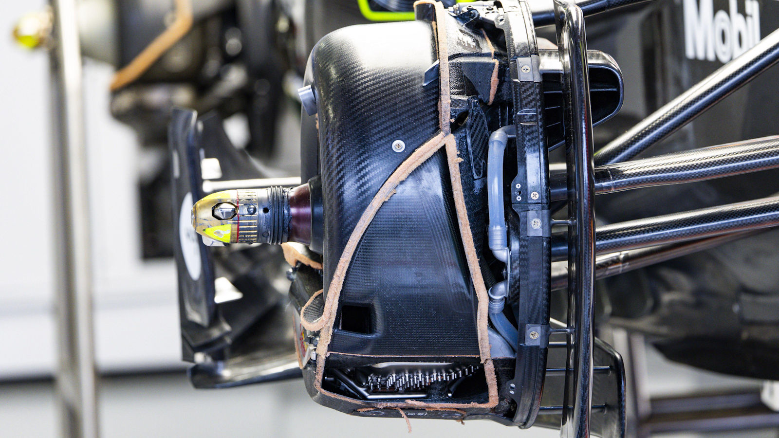 Racing Bulls VCARB03 front brake assembly internal drum