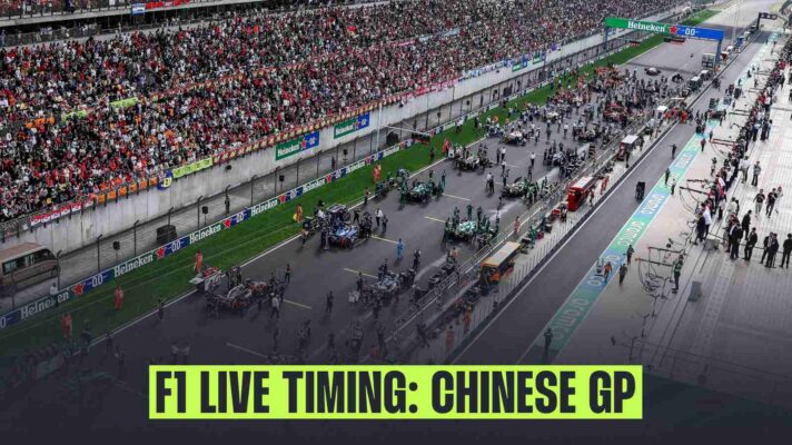 F1 live timing from the 2026 Chinese Grand Prix.