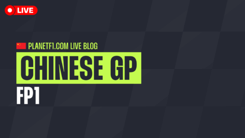 F1 LIVE: Relive FP1 at the Chinese Grand Prix