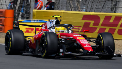 Hamilton says Ferrari’s ‘Macarena’ wing ‘a little premature’ in Shanghai