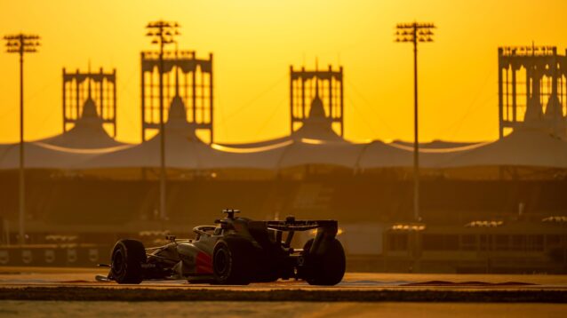 Testing at Bahrain
