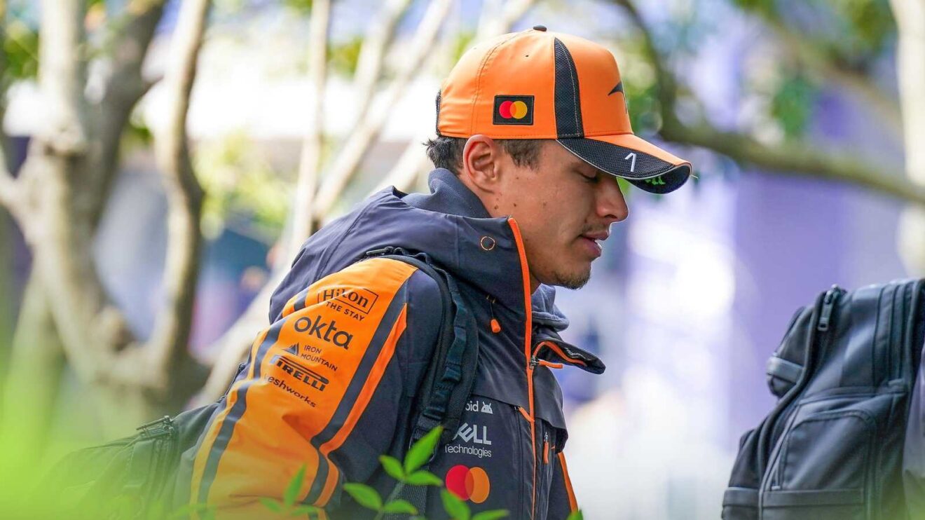 Lando Norris explains power unit issue behind McLaren's double DNS in China