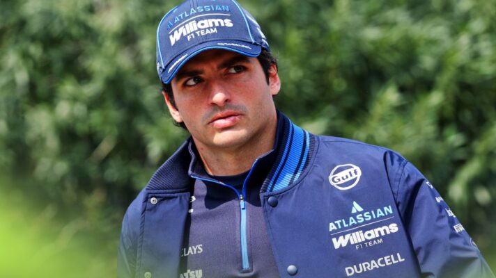 Williams driver Carlos Sainz pictured at the 2026 Chinese Grand Prix