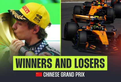 Winners and Losers from the 2026 Chinese Grand Prix.