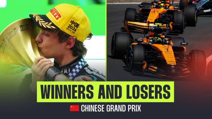 Winners and Losers from the 2026 Chinese Grand Prix.