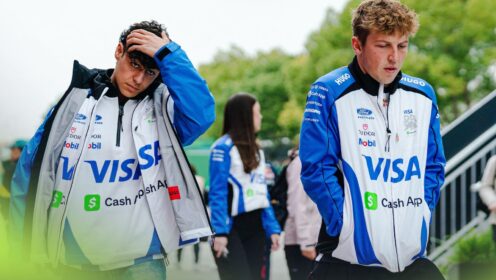 Liam Lawson declares ‘karma’ as Chinese GP radio call and Lindblad battle explained