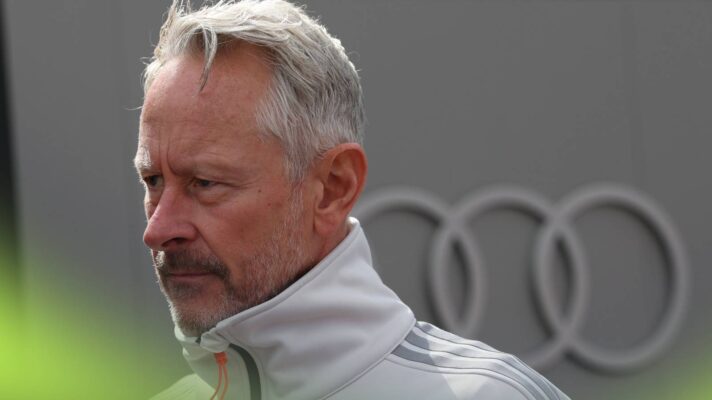 Audi's Jonathan Wheatley at the 2026 Chinese Grand Prix.