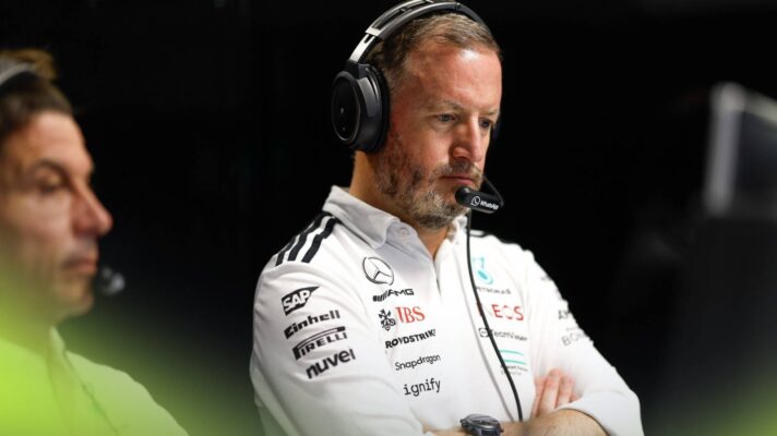 Mercedes' Bradley Lord, pictured in 2025.