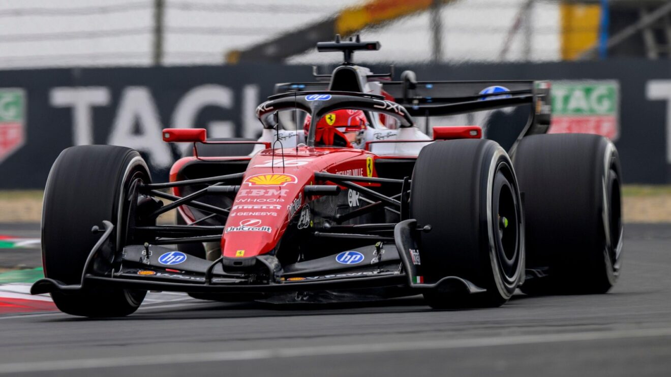 Charles Leclerc in Shanghai