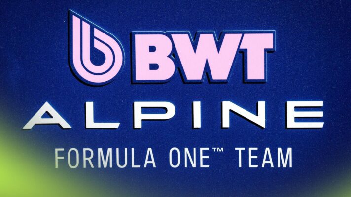 The Alpine F1 team logo.
