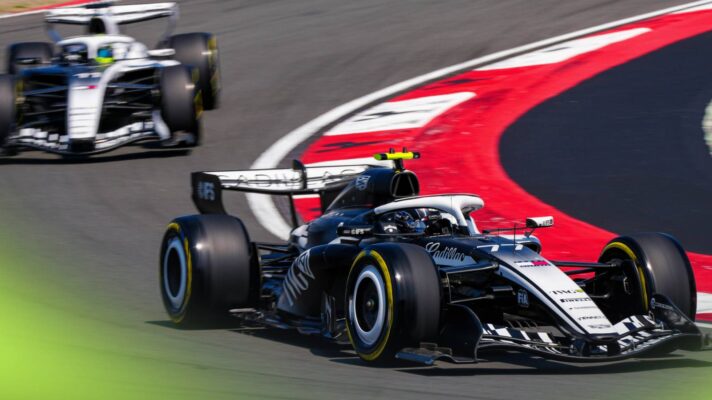 Cadillac drivers Sergio Perez and Valtteri Bottas at the 2026 Chinese Grand Prix.