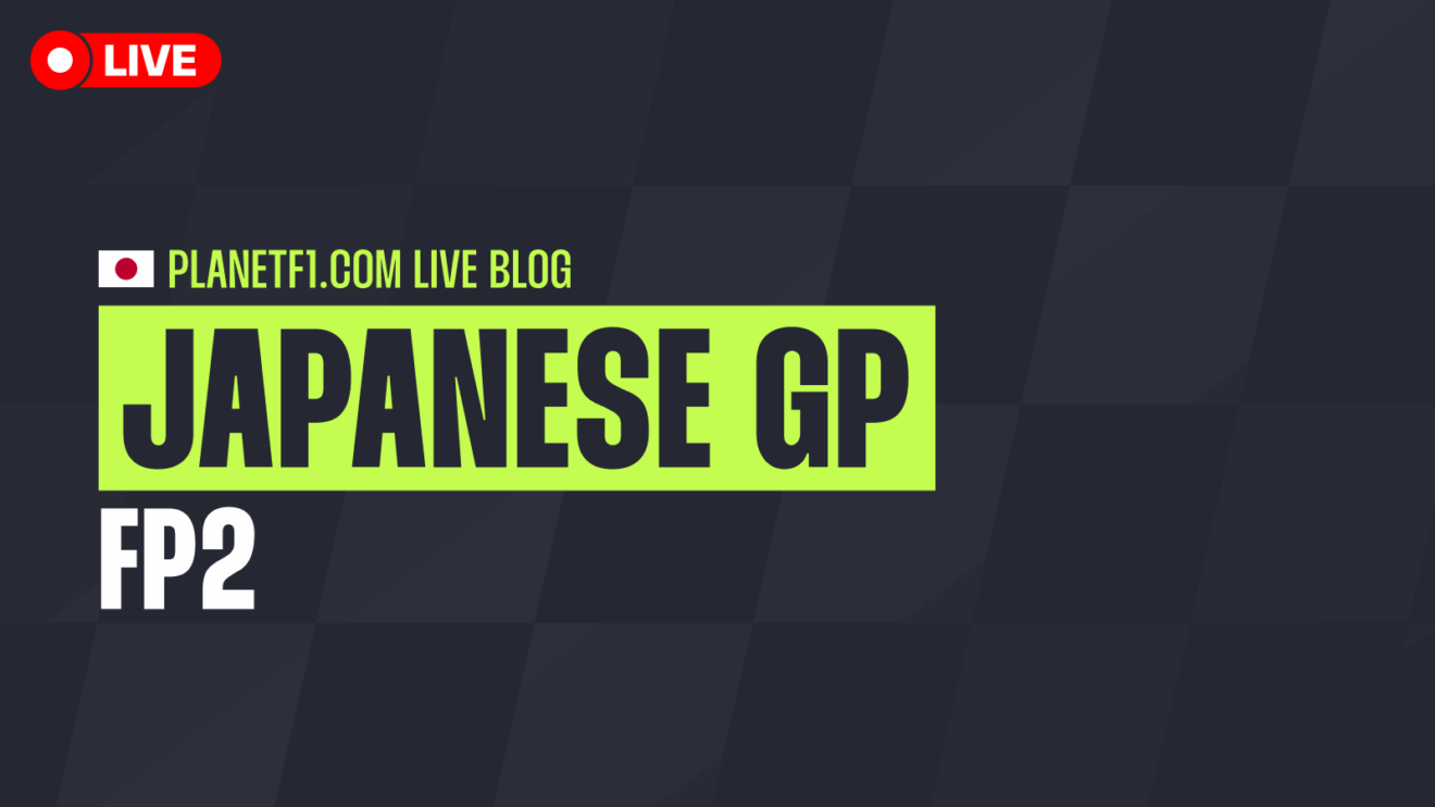 F1 live: Japanese Grand Prix FP2 at Suzuka.