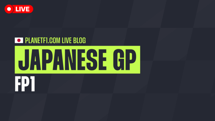 F1 live: Japanese Grand Prix FP1 at Suzuka.