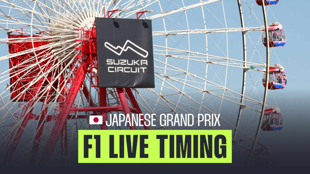 F1 live timing from the 2026 Japanese Grand Prix.