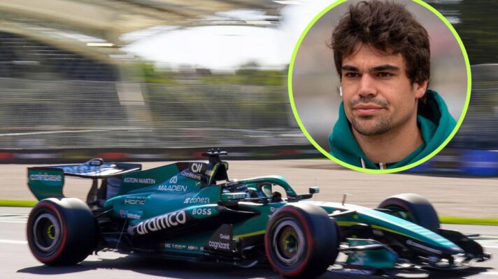 Aston Martin's Lance Stroll at the 2026 Australian Grand Prix.