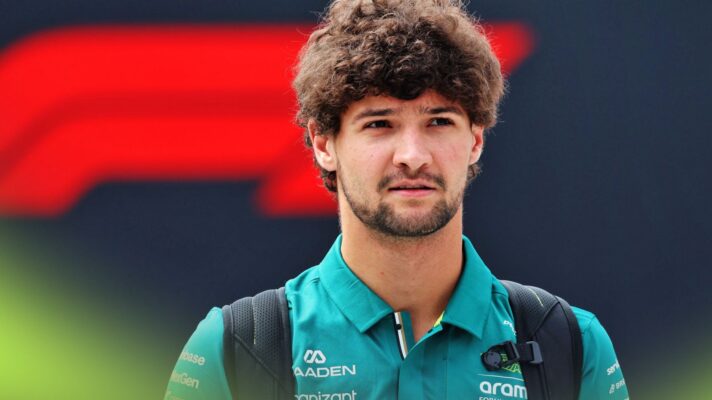 Aston Martin reserve driver Jak Crawford pictured at the 2026 Japanese Grand Prix