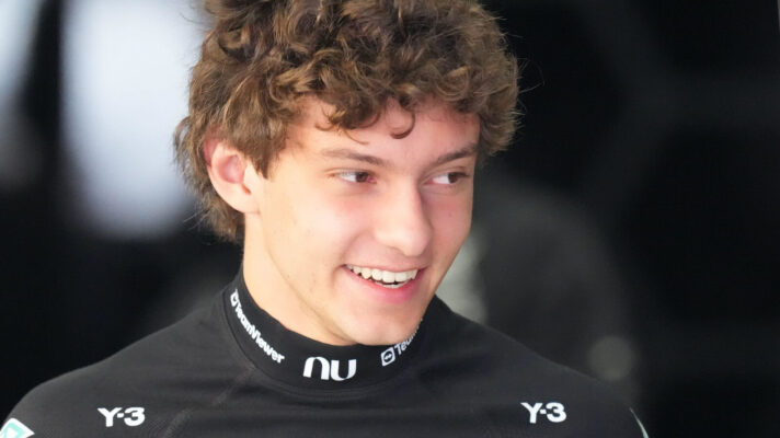 All smiles from Kimi Antonelli