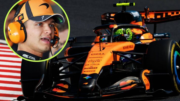 McLaren's Lando Norris at the 2026 Japanese Grand Prix.