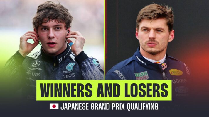 Winners and Losers from the 2026 Japanese Grand Prix qualifying session.
