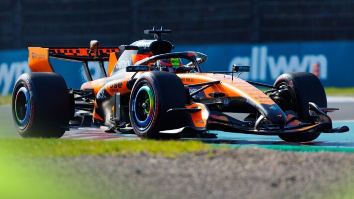 Oscar Piastri in action for McLaren at the 2026 Japanese Grand Prix