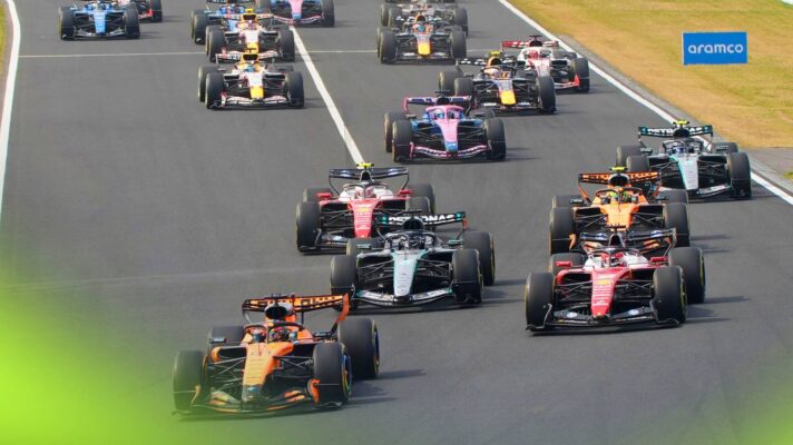 The race start of the 2026 Japanese Grand Prix.