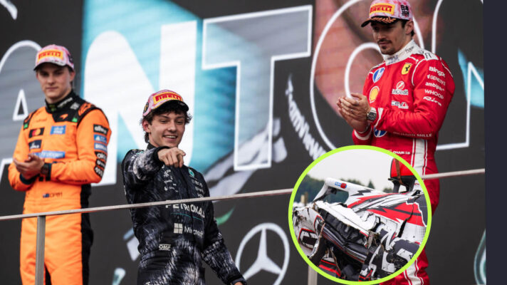 The podium three in Japan weigh in on Oliver Bearman's crash